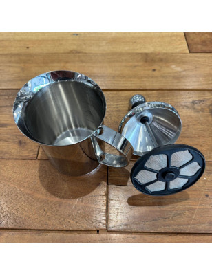 Cappuccino Creamer Cilio Classic inox 3 tazze