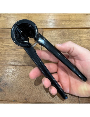 Schiaccianoci apribottiglie Cilio Knacki metallo nero