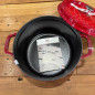 Casseruola rotonda Staub ghisa rosso ciliegia 24 cm Casseruola rotonda Staub ghisa rosso ciliegia 24 cm