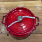 Casseruola rotonda Staub ghisa rosso ciliegia 24 cm Casseruola rotonda Staub ghisa rosso ciliegia 24 cm