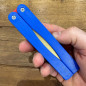 Acciaino tascabile Fallkniven diamantato doppia grana blu Acciaino tascabile Fallkniven diamantato doppia grana blu
