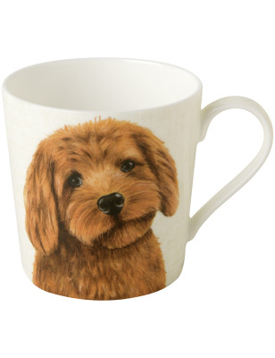 Mug tazza Ihr Farm Dog cream 350 ml
