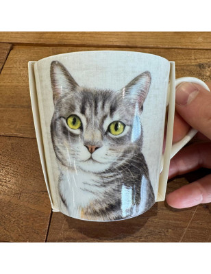 Mug tazza Ihr Farm Cat cream 350 ml