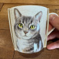 Mug tazza Ihr Farm Cat cream 350 ml Mug tazza Ihr Farm Cat cream 350 ml