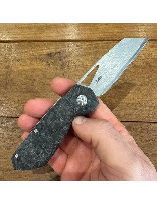 Coltello chiudibile Maserin W1silver fatcarbon