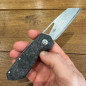 Coltello chiudibile Maserin W1silver fatcarbon