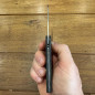 Coltello chiudibile Maserin 373 W1 Fatcarbon nero e argento Coltello chiudibile Maserin 373 W1 Fatcarbon nero e argento
