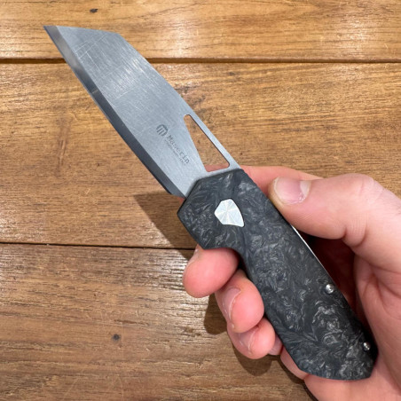 Coltello chiudibile Maserin W1silver fatcarbon