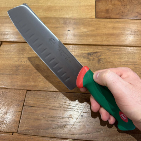 Coltello Santoku alveolato Sanelli linea Premana 18 cm