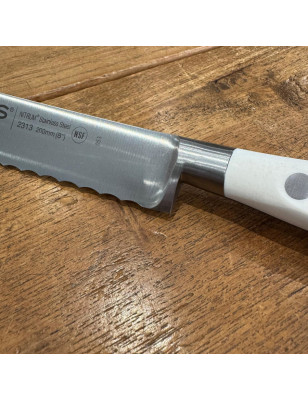 Coltello da pane con lama forgiata e seghettata di alta qualità