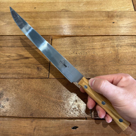 Coltello affettare arrosto Maglio Nero Iside Olivo 23 cm