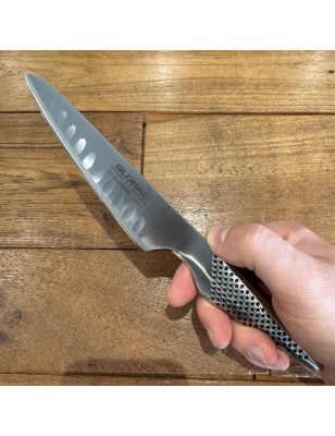 Coltello cucina multiuso alveolato Global GS-92 cm 13,5