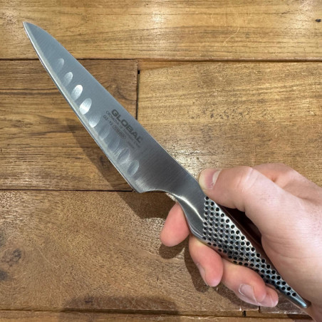 Coltello cucina multiuso alveolato Global GS-92 cm 13,5