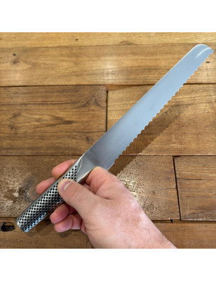 Coltello da pane seghettato per mancini Global G-97 cm 22