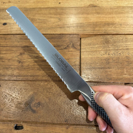 Coltello da pane seghettato per mancini Global G-97 cm 22