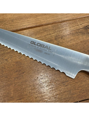 Coltello da pane seghettato Global G-9R cm 22