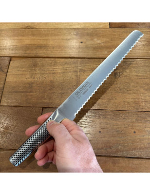 Coltello da pane seghettato Global G-9R cm 22