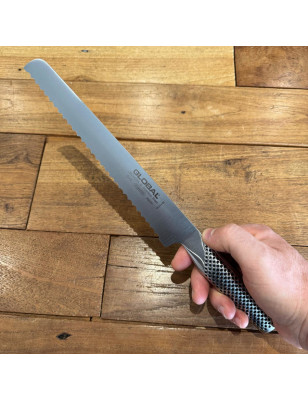 Coltello da pane seghettato Global G-9R cm 22