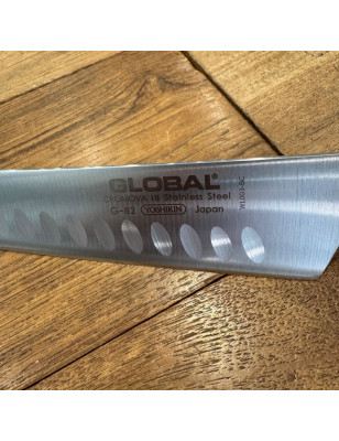 Coltello cucina trinciante alveolato Global G-82 cm 21