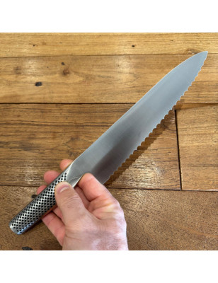 Coltello pane seghettato Global G-22R cm 20