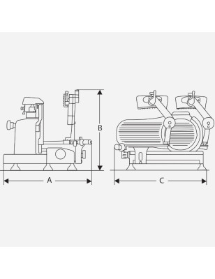 Affettatrice Suprema Verticale Salumeria PES350