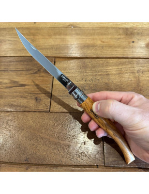 Coltello chiudibile Opinel Slim inox N°12 legno di Olivo