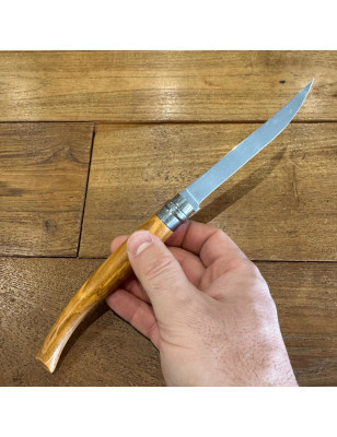 Coltello chiudibile Opinel Slim inox N°12 legno di Olivo