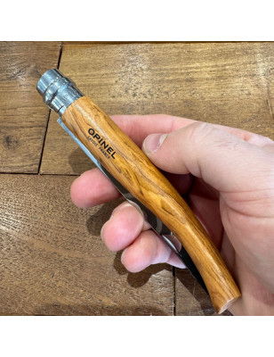 Coltello chiudibile Opinel Slim inox N°12 legno di Olivo