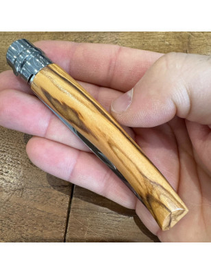 Coltello Opinel Slim N.8 inox manico Ulivo