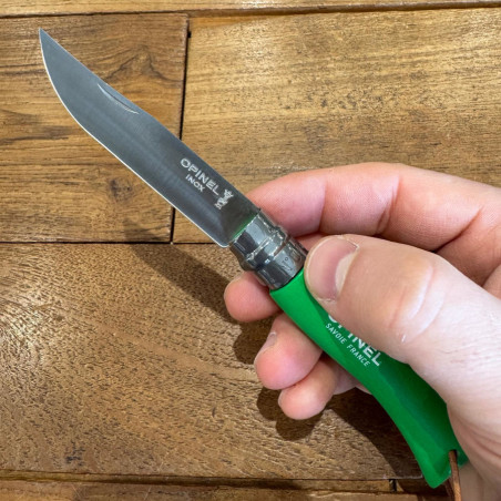 Coltello chiudibile Opinel inox N°7 verde