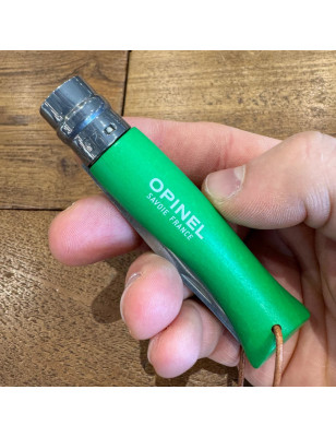 Coltello da tasca  Opinel Numero 7 acciaio inox verde