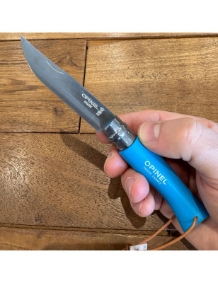 Coltello chiudibile Opinel inox N°7 azzurro