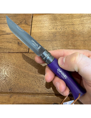Coltello chiudibile Opinel inox N°7 viola