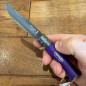 Coltello chiudibile Opinel inox N°7 viola