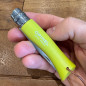Coltello chiudibile Opinel inox N°7 verde mela Coltello chiudibile Opinel inox N°7 verde mela