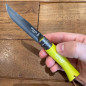 Coltello chiudibile Opinel inox N°7 verde mela Coltello chiudibile Opinel inox N°7 verde mela