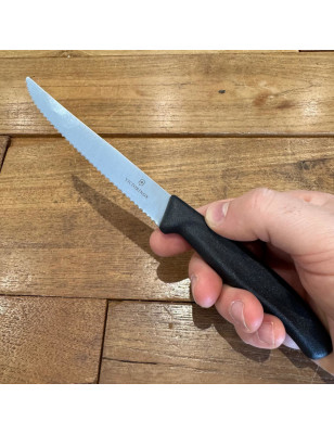 Set 6 coltelli da tavola multiuso Victorinox nero