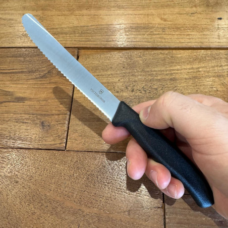 Set 6 coltelli da tavola Victorinox nero