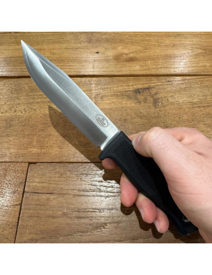 Coltello lama fissa Fallkniven S1 Thermorum nero