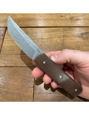 Coltello chiudibile Boker Plus Sanjo Micarta marrone