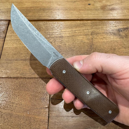 Coltello chiudibile Boker Plus Sanjo Micarta marrone
