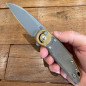 Coltello chiudibile Fox Metamorphosis FX-556-B4 Micarta verde