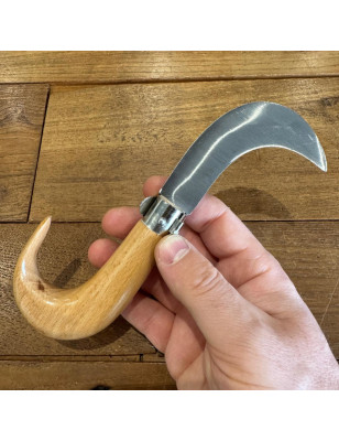 Roncola chiudibile Codega legno di Faggio 18 cm