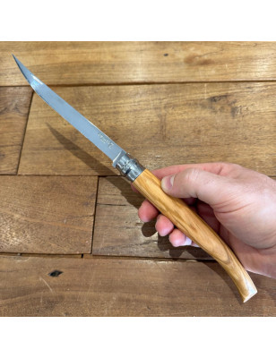 Coltello chiudibile per sfilettare Opinel N°15 legno olivo