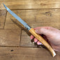 Coltello chiudibile per sfilettare Opinel N°15 legno ulivo Coltello chiudibile per sfilettare Opinel N°15 legno ulivo