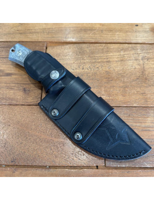 Coltello lama fissa Fox FX-616 MB Oxylos Micarta nera