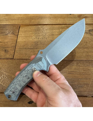 Coltello lama fissa Fox FX-616 MB Oxylos Micarta nera