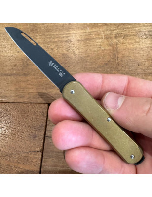 Coltello chiudibile Fox Vulpis VP130 OTB manico ottone