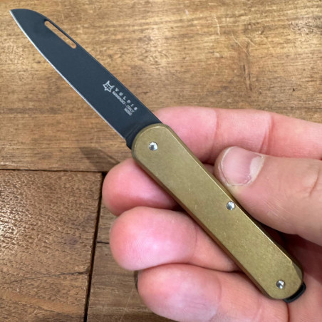 Coltello chiudibile Fox Vulpis VP130 OTB manico ottone