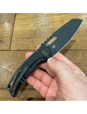 Coltello chiudibile Fox Krono lama magnacut manico carbonio e titanio